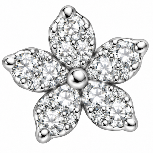 Crystal Blossom Earrings