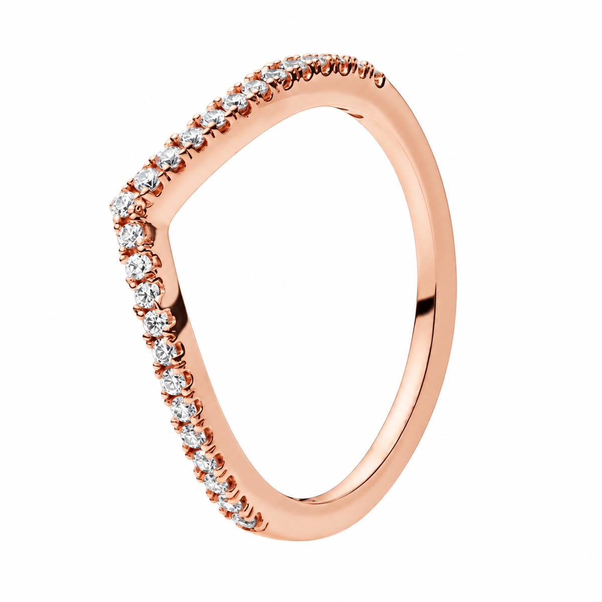 Crystal V ring