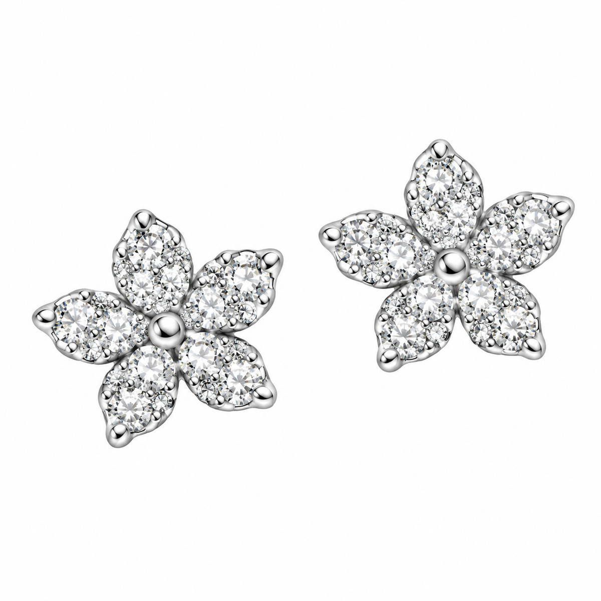 Crystal Blossom Earrings