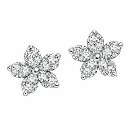 Crystal Blossom Earrings