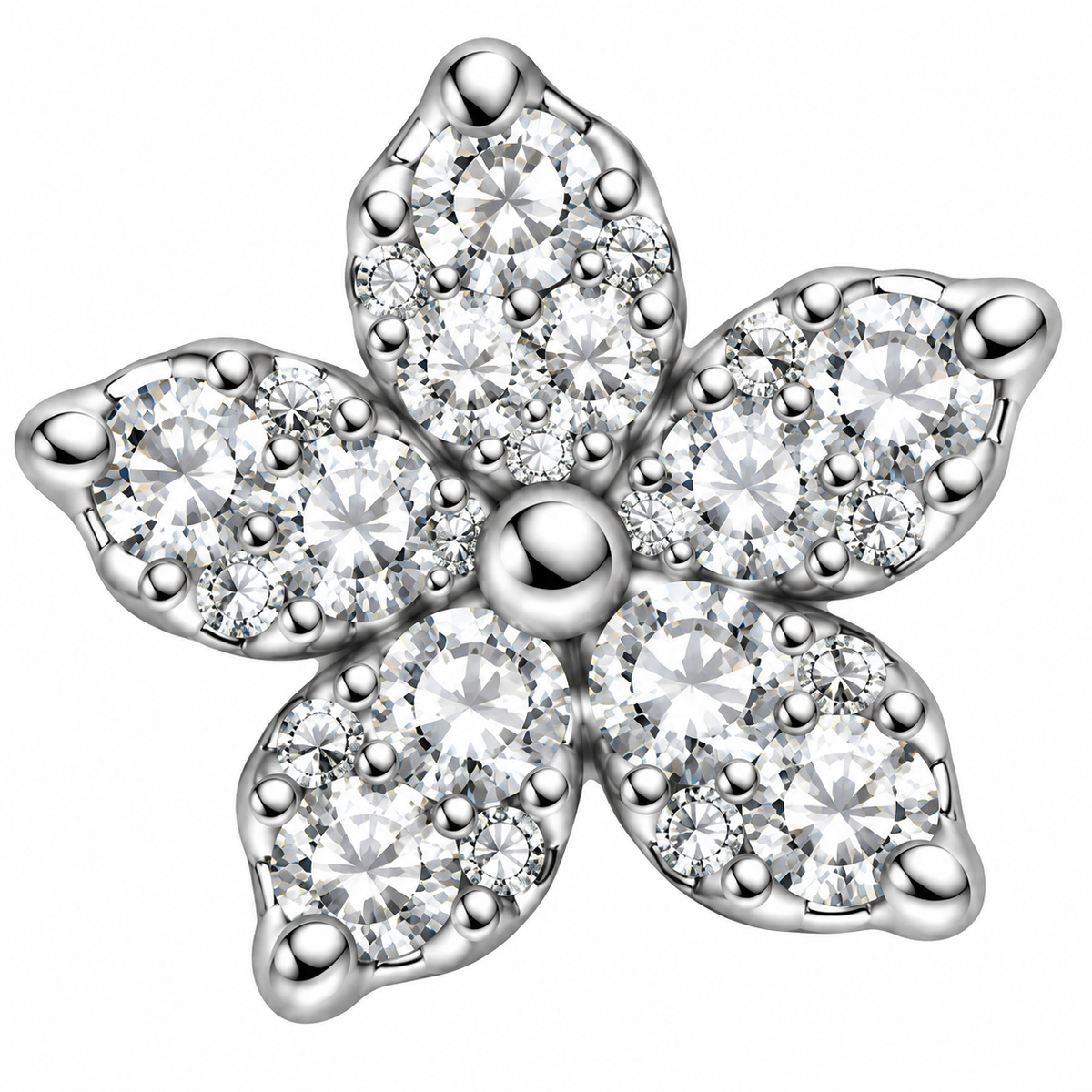 Crystal Blossom Earrings