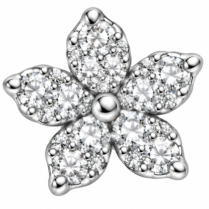 Crystal Blossom Earrings