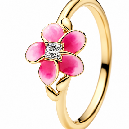 Flora Pink ring