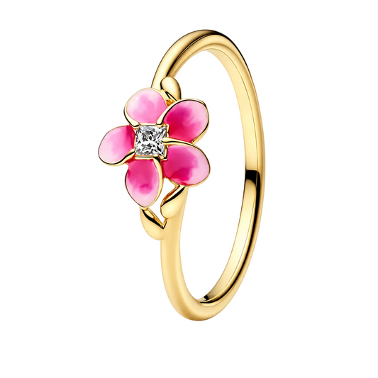 Flora Pink ring