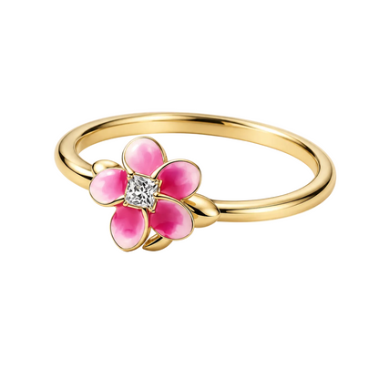 Flora Pink ring