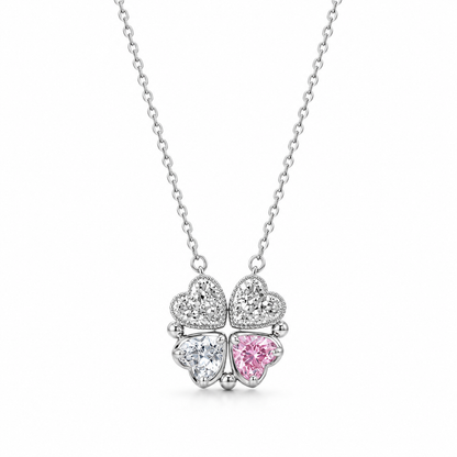 Necklace Clover Duo